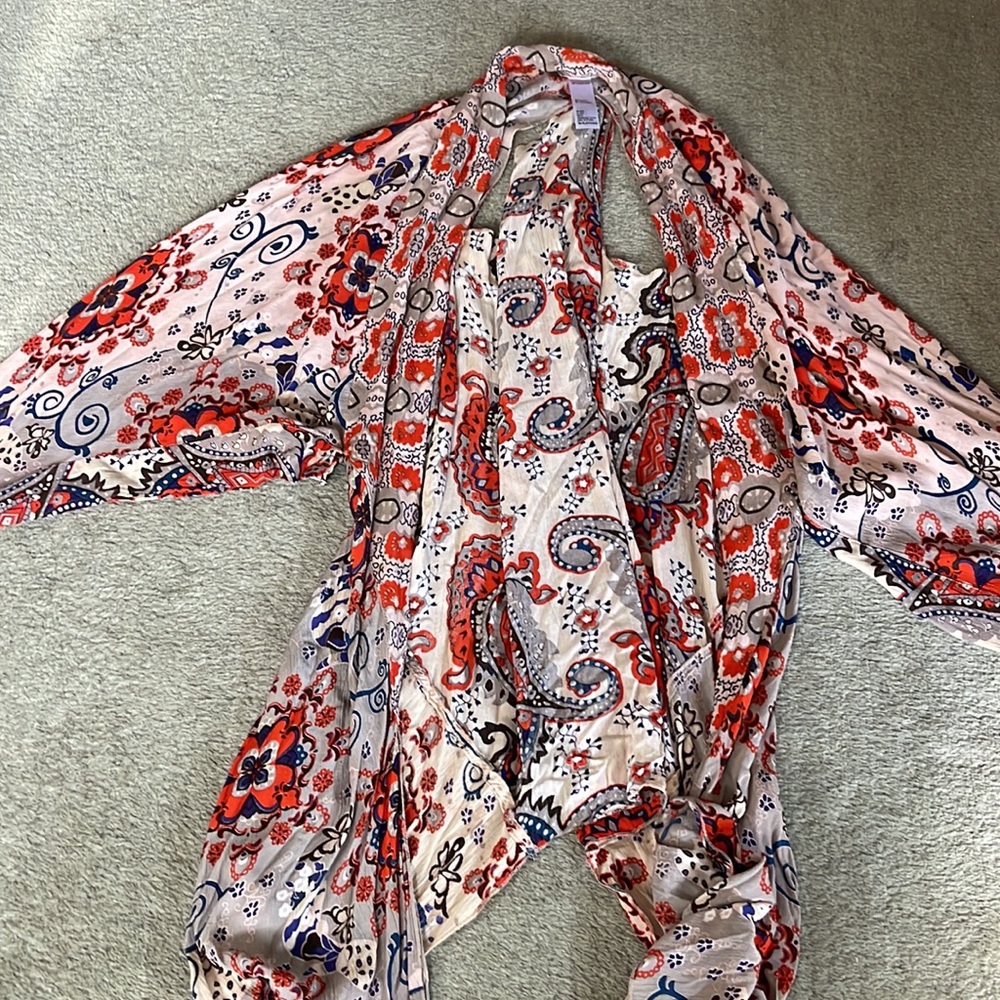 Free People Nightbird Kimono OS - Picture 6 of 10